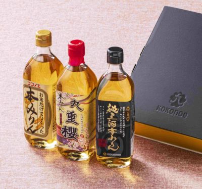 人気の3本を使い比べられる本みりんのセットです！